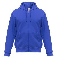 Толстовка мужская Hooded Full Zip ярко-синяя