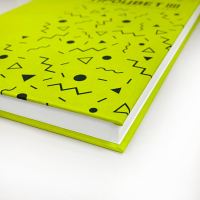 Блокнот А5 в твердой обложке (блок 100 листов без печати)