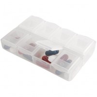 Таблетница Sehr Gesund, белая