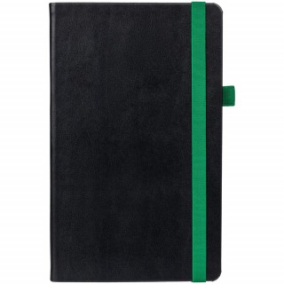 Ежедневник Ton, недатированный, ver. 1, черный с зеленым