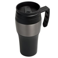 Термокружка Tina, серо-стальная