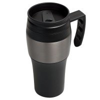 Термокружка Tina, серо-стальная