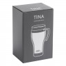 Термокружка Tina, серо-стальная