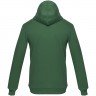 Толстовка с капюшоном на молнии Unit Siverga Heavy, темно-зеленая