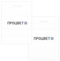 Пакет полиэтиленовый 220х340 мм, шелкография 3+3