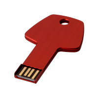 Флешка в форме ключа, красная, 4 Гб