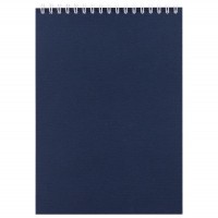 Блокнот Nettuno в линейку, синий