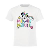 Футболка детская «Минни Маус», белая