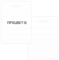 Пакет полиэтиленовый 300х400 мм, шелкография 2+0