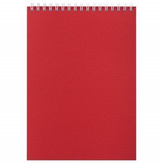 Блокнот Nettuno в линейку, красный