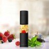 Бутылка для воды Flavour U See, черная