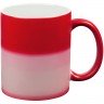 Кружка «Хамелеон» ver.1, матовая, красная