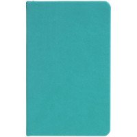 Блокнот Cluster Mini в клетку, бирюзовый