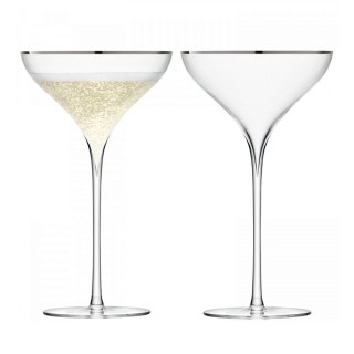 Набор бокалов для шампанского Savoy Saucer с ободком