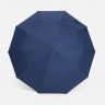 Зонт обратного сложения inLoop с ручкой-карабином, темно-синий