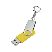 Флешка «Twist», желтая, 8 Гб