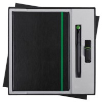 Набор Black Memory, черно-зеленый