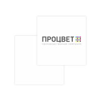 Мини-визитки 4+0 (цветные с одной стороны) 55х55 мм