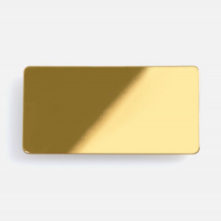 Значок Sanga Matto, золотистый глянцевый