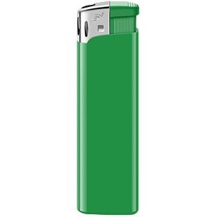 Зажигалка пьезо Flameclub, многоразовая, зеленая