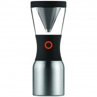 Портативная кофеварка Cold Brew, серебристая