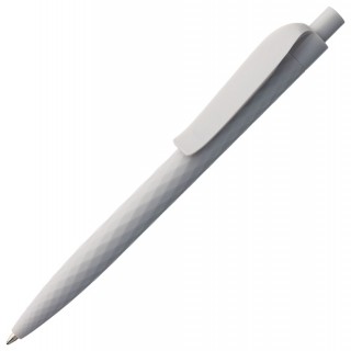 Ручка шариковая Prodir QS01 PRP-P Soft Touch, серая