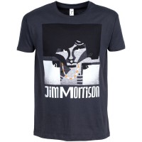 Футболка «Меламед. Jim Morrison», темно-серая