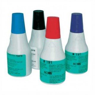 Штемпельная краска быстросохнущая 25 мл (синяя) 