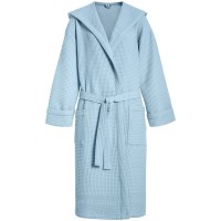 Халат вафельный Adore, голубой