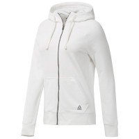 Толстовка женская Elements French Terry Full Zip, белая