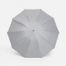 Зонт обратного сложения с ручкой-карабином Foldberry, серый