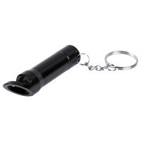 Брелок-фонарик с открывашкой Zaro, черный