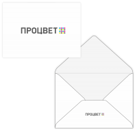 Конверт-открытка 229*162, полноцветная печать с внешней стороны