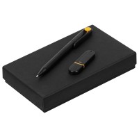 Набор YourDay Black, черно-желтый
