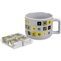 Набор с горьким шоколадом Industry, энергетика