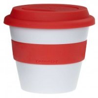 Стакан Street, бело-красный