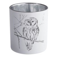 Подсвечник Forest, с изображением совы