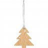 Деревянная подвеска Christmate, елочка