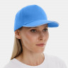 Бейсболка Classic 2.0, синяя с белым кантом