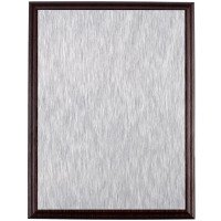 Плакетка Plaque, большая, вишня с серебристой пластиной