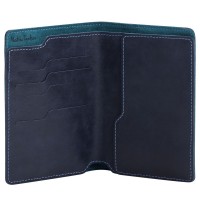 Автобумажник Roma, сине-бирюзовый
