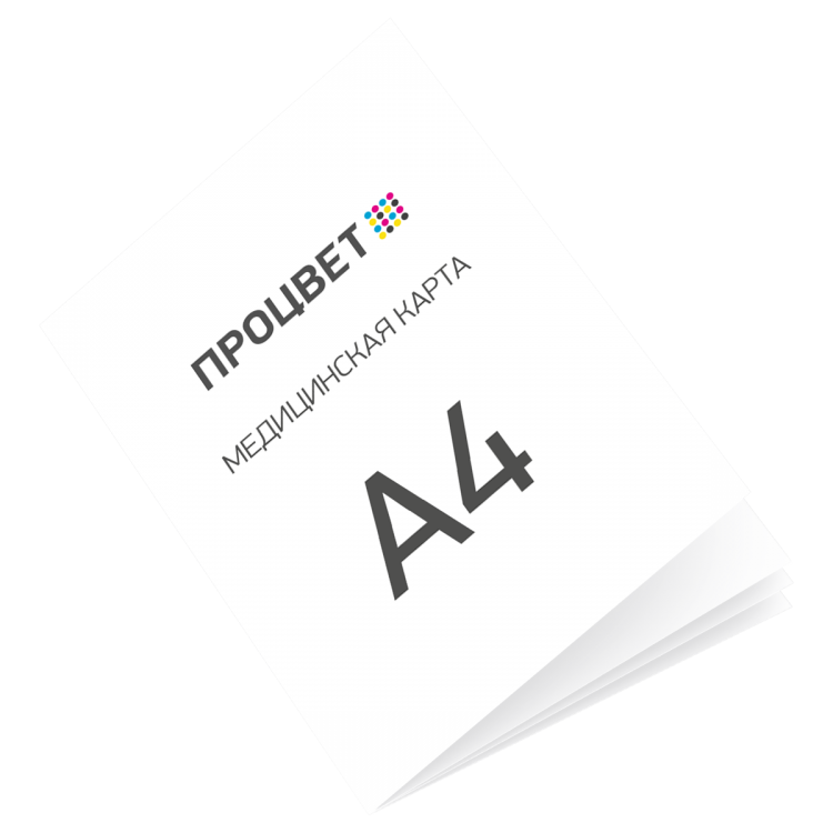 Карта с а4