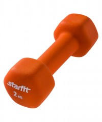 Гантель Atlas 2 кг, оранжевая