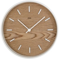 Часы настенные Kudo, беленый дуб