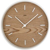 Часы настенные Kudo, беленый дуб