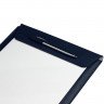 Папка-планшет для бумаг Petrus, темно-синяя