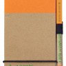 Блокнот на кольцах Eco Note с ручкой, оранжевый