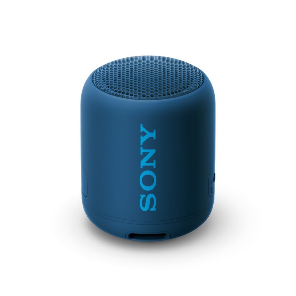 Беспроводная колонка Sony SRS-XB12, синяя | Процвет