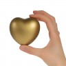 Антистресс «Сердце», золотистый, уценка