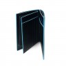 Бумажник Piquadro Blue Square, вертикальный, черный